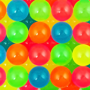 Мячи - прыгуны 25 мм "Фосфорный" 