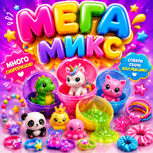 Комплект 34 мм "МегаМикс"