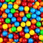 Жевательная резинка 22 мм с шипучкой "Гром и молния"