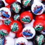 Жевательная резинка 24 мм с шипучкой и принтом "Крейзи Бум"