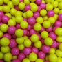 Жевательная резинка 24 мм "Клубничный банан"