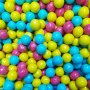 Жевательная резинка 22 мм с шипучкой "Пина колада"