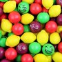 Жевательная резинка 24 мм с принтом "Улыбка"